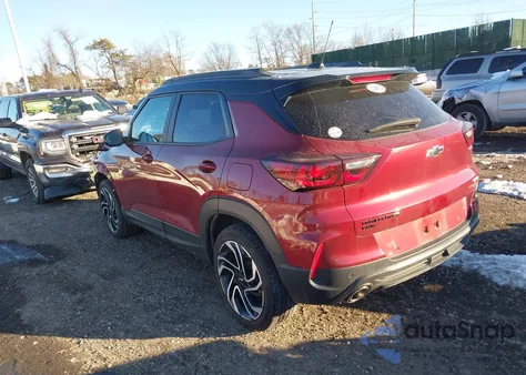 2024 Chevrolet Trailblazer Awd Rs z USA, uszkodzony, nr VIN KL79MUSL2RB086856